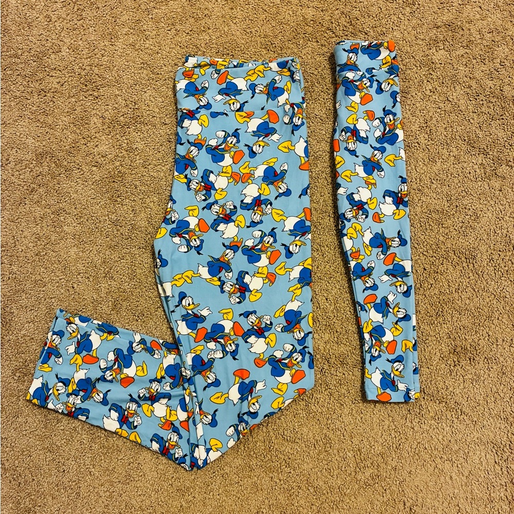 *Mommy & Me Matching Set* LuLaRoe Disney’s Donald Duck Leggings